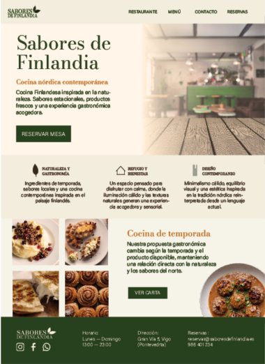 Web sabores
